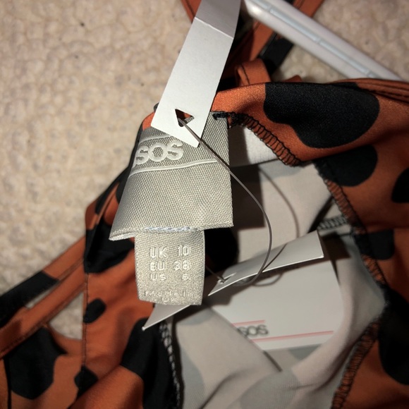 ASOS petite satin dress - Picture 3 of 4